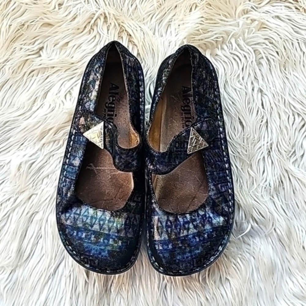 Alegria Dayna Rave on the Nile Mary JaneShoes EU 37 (US 7)